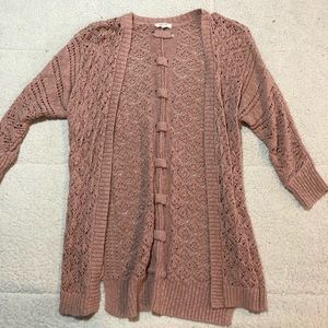 Laced Cover Up/Shall/Wrap/Cardigan